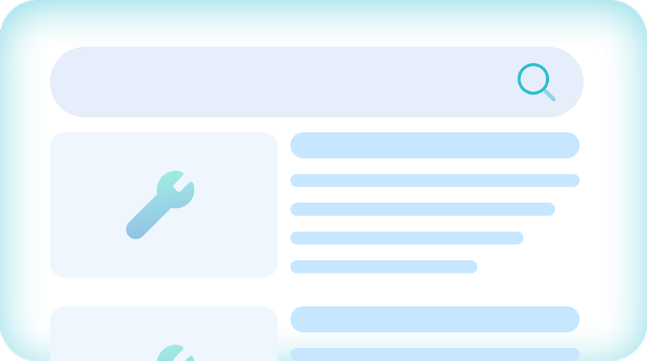 Start search